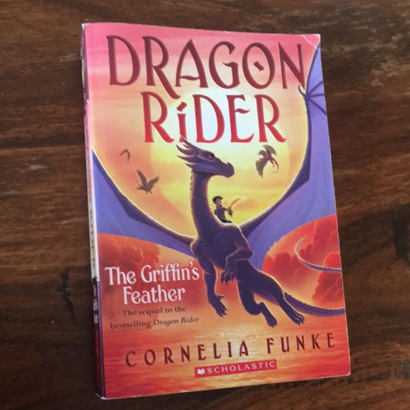 Cornelia Funke Paperback Books Dragon Rider (set of 3) Griffin Feather Aurelia - Picture 9 of 12